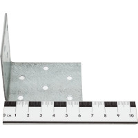 СИБРТЕХ Крепежный уголок равносторонний 2,0 мм, KUR 60x60x40 мм// P 46419