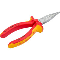 Диэлектрические длинногубцы с резцом KNIPEX KN-2506160SB