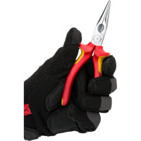 Диэлектрические длинногубцы с резцом KNIPEX KN-2506160SB