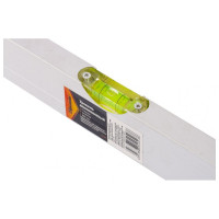 Алюминиевый уровень SPARTA,800 мм,3 глазка, линейка// 331265