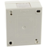 Двухклавишный выключатель IP54, слоновая кость Simon 1594398-031