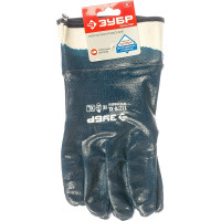 Перчатки "МАСТЕР" рабочие с нитриловым покрытием (р. XL 10) Зубр 11270-XL