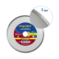 Диск алмазный по керамограниту Эксперт (200х25.4/22.2 мм) ПРАКТИКА 034-304