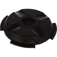 Опора резиновая с отбортовкой OHT1003 (116х18 мм) для подкатных домкратов Ombra 55570