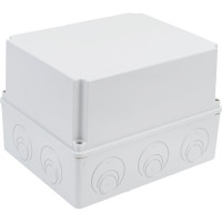 Распаечная коробка с крышкой ОП 240х195х165мм, IP55, кабельные ввода d28-3шт, d37-2шт TDM ELECTRIC SQ1401-1274