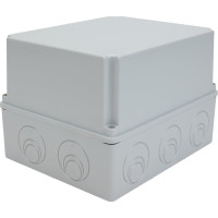 Распаечная коробка с крышкой ОП 240х195х165мм, IP55, кабельные ввода d28-3шт, d37-2шт TDM ELECTRIC SQ1401-1274