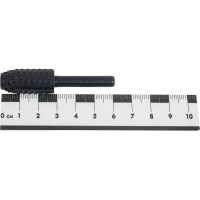 Шарошка стальная конусная усеченная по дереву (13х28 мм) ПРАКТИКА 648-380