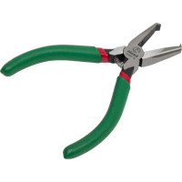 Плоскогубцы с резцом на конце 140мм Hans 18497-6