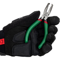 Плоскогубцы с резцом на конце 140мм Hans 18497-6