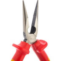 Плоскогубцы с длинными губками для электрика 160мм Hans 1838-06