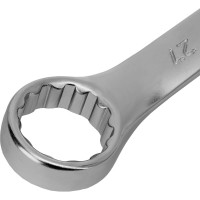 Комбинированный ключ STELS 27 мм, CrV, матовый хром 15218