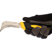 Нож для напольных покрытий FIT IT нерж.сталь, прорезиненная ручка 10630