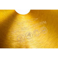 Диск алмазный турбо YL по бетону 230D-2.5T-10W-22.2 MESSER 01-36-230