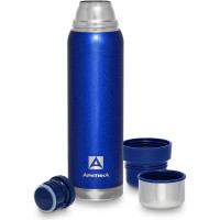 Термос с узким горлом Арктика 0.9 л, синий 106-900-BL