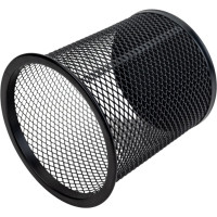 Подставка для писем/принадлежностей Attache цилиндр, d 89х100 мм., металл, сетка чёрная 688775