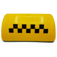 Фонарь-шашечки DolleX ТАКСИ 290х130х90 мм, 6 магнитов, с подсветкой, желтый FTX-07