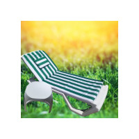 Столик к шезлонгу TWEET круглый, белый TSHW1