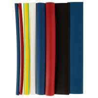 Набор термоусаживаемых трубок IEK ТТУ 2 1, 4 2, 6 3, 8 4 ЖЗ, С, К, Ч, Б 20х8см упаковка UDRS-D2-D8-10-1