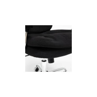 Кресло TetChair SOFTY LUX флок черный 35 13594
