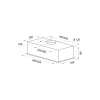 Кухонная вытяжка MAUNFELD белый Crosby Light (C) 60см white