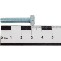 Болт с шестигранной головкой ВИРТУОЗ DIN933 6 х 30, 15 шт 01146