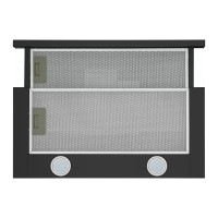 Кухонная вытяжка HOMSair FLAT 60 черный Flat 60 Black