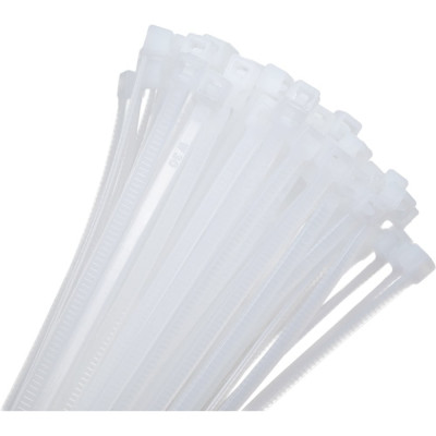 Стяжки Strong нейлоновые, белые, 2.5х150 мм СTУ-23425150