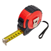 Рулетка GROSSMEISTER резинопластиковый корпус, 10м х 25мм 009002004