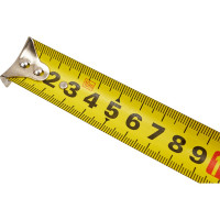 Рулетка GROSSMEISTER резинопластиковый корпус, 10м х 25мм 009002004