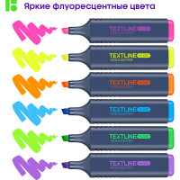 Набор текстовыделителей BERLINGO Textline HL500 6 цветов, 1-5 мм T7030