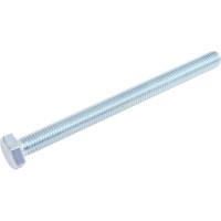 Болт ЦКИ DIN933 М10х130 8.8 Ц SW 17 аналог ГОСТ 7798-70, уп. 25 шт. 62581