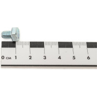 Болт ЦКИ DIN933 М6х8 8.8 Ц SW 10 аналог ГОСТ 7798-70 DIN931, уп. 200 шт. 62812