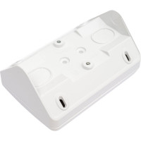 2-местная угловая розетка Systeme Electric открытой проводки Этюд 16А IP20 без заземления без защитных шторок белый PA16-105B