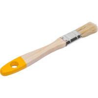 Флейцевая кисть FIT Стандарт-Плюс, натуральная светлая щетина, деревянная ручка 3/4 01042