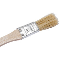 Флейцевая кисть FIT Стандарт-Плюс, натуральная светлая щетина, деревянная ручка 3/4 01042
