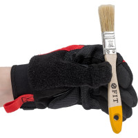 Флейцевая кисть FIT Стандарт-Плюс, натуральная светлая щетина, деревянная ручка 3/4 01042