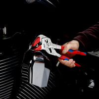 Переставные клещи-ключ Knipex 52 мм (2"), длина 250 мм, хром, 2К ручки, KN-8605250SB