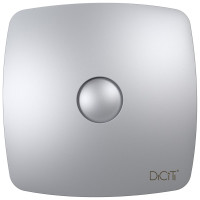 Осевой вытяжной вентилятор DICITI RIO 5C gray metal, диаметр 123 мм, декоративный 90-06992