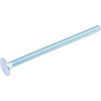 Мебельный болт КРЕП-КОМП цинк, DIN603, 6х90, пр. 5.8, 80 шт. бм690ф