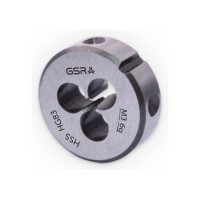 Набор плашек GSR 25х9 HSSG М3-М12 + Плашкодержатель 25х9 00708030