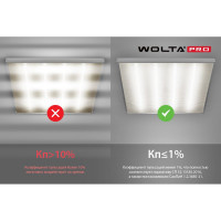 Универсальный светильник Wolta PRO LED 72Вт 4000К Дневной свет, IP40, 8200Лм, офисный, матовый ДВО01-72-301-4К