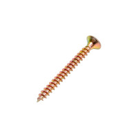 Саморез КРЕП-КОМП желтый цинк, POZY, 6х60, 20  шт. жд660мф