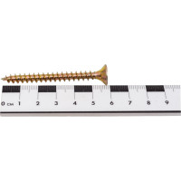 Саморез КРЕП-КОМП желтый цинк, POZY, 6х60, 20  шт. жд660мф