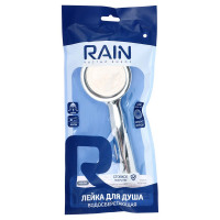 Водосберегающая лейка для душа RAIN 1 режим, 80 мм, хром 582-054