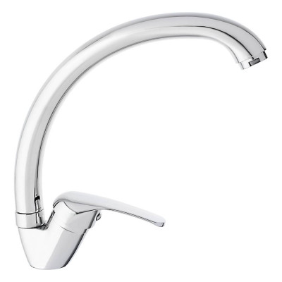 Смеситель для кухни СоюзКран, поворотный излив 25 см, керамический картридж 35 мм, хром, цинк SK01-C102 567-050