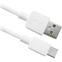 USB-кабель DEFENDER USB08-01C AM-TypeC, белый, 1m, пакет 87495