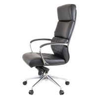 Кресло Everprof President кожа черный EP 101 Leather Black