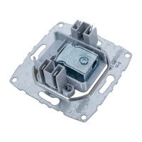Механизм TV розетки MONO ELECTRIC L/D, с экраном, кремовая 500-001705-138