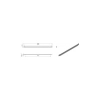 Фальш-панель Hyperline BPV-0.5-RAL9005 на 0.5U, цвет черный (RAL 9005) 248722