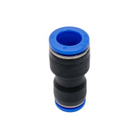 Фитинг прямой переходной пластиковый 12 мм на 10 мм CDC Pneumatics PG 1210N